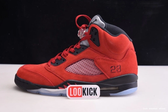Rep LUCY Jordan Bulls 5 DD0587-600 Retro (2021) Raging Red 0801